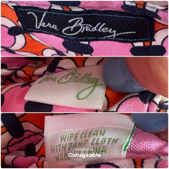 Y2K Vintage Vera Bradley Loves Me Jazzy Clutch Wristlet - Picture 2 of 8